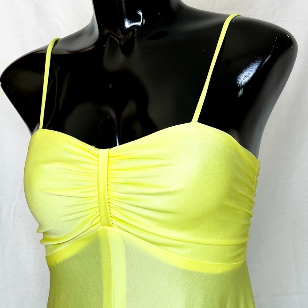 Retro Vintage Elegant Butter Yellow Lace Trim Dress Set - Picture 9 of 16